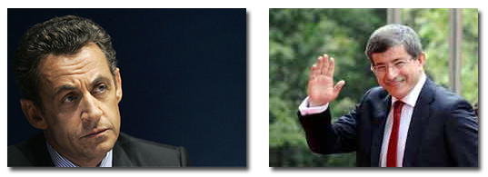 Ahmet Davutolu Sarkozy