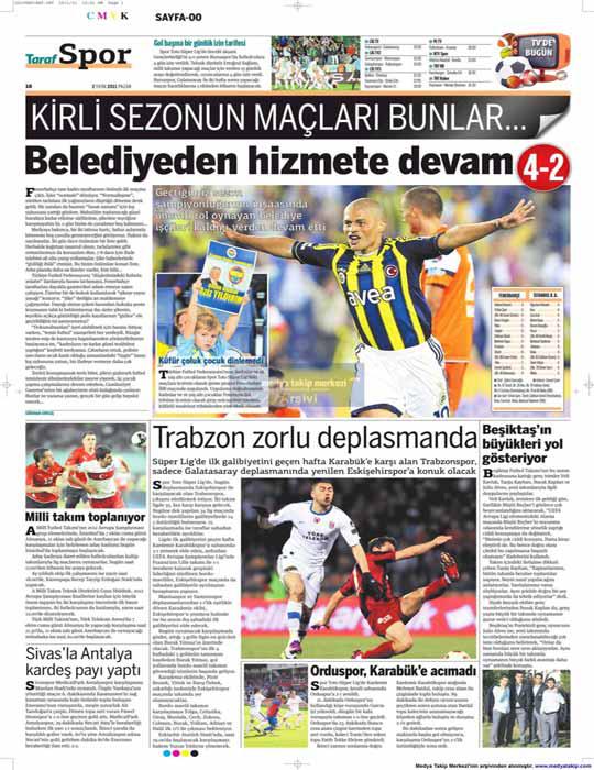 Kirli Sezonun Malar Bunlar Taraf Gazetesi