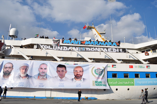 Mavi Marmara 174 srailli hakknda krmz blten talebi