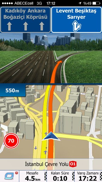 iGO primo app Turkey Edition 1