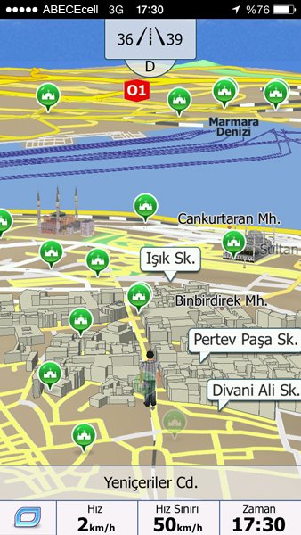 iGO primo app Turkey Edition 5